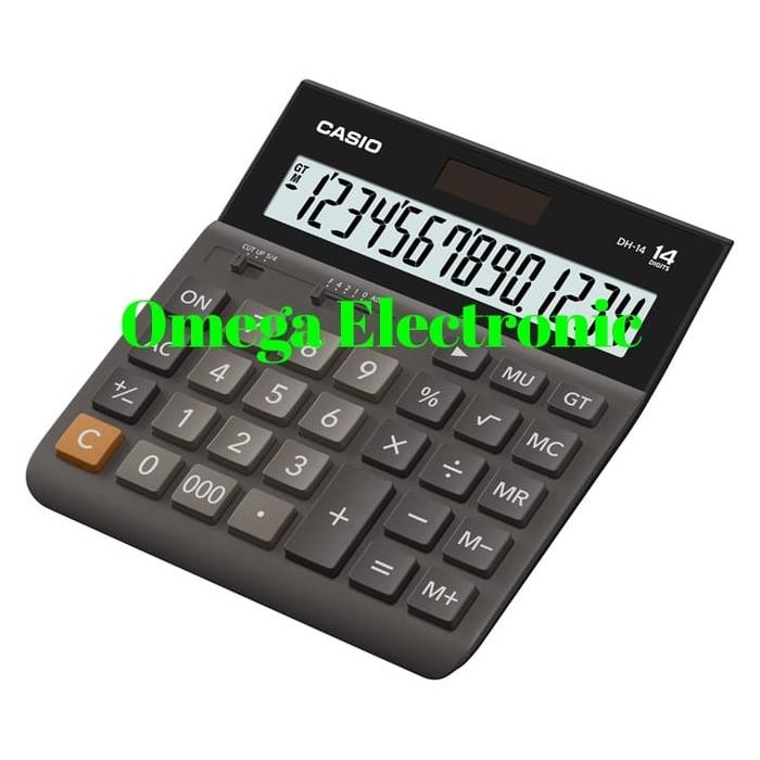 

Casio Dh 14 - Calculator Desktop Kalkulator Meja Kantor Office Dh-14