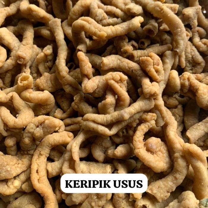 

Keripik Usus Crispy 500 Gram - Makanan Ringan Gurih - Food, Kriuk, Kripik, Kering, Snack, Cemilan,