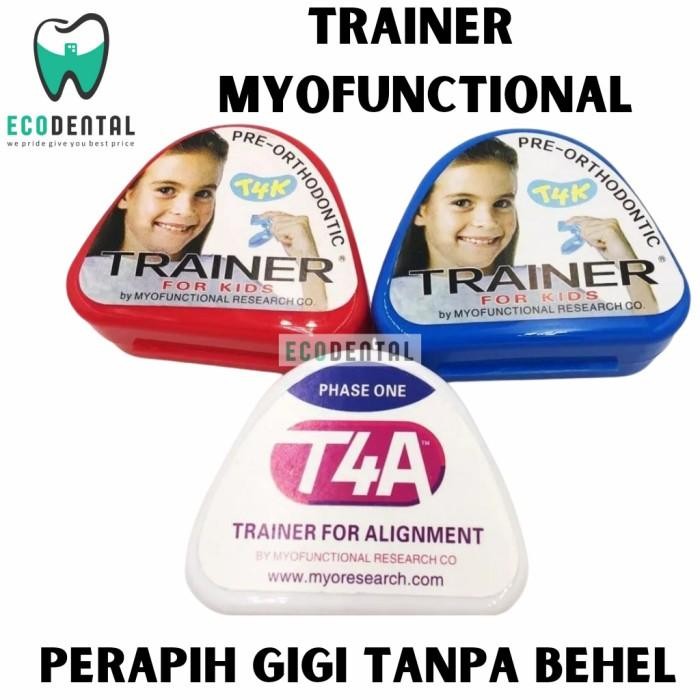 Ready Myobrace Myofunctional Orthodontic Trainer Aligner Perapih Gigi T4K