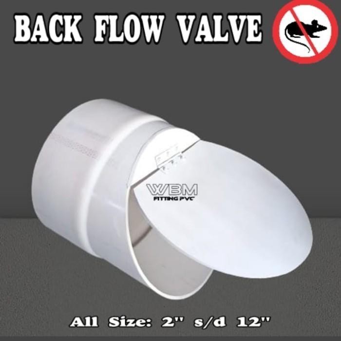 backflow valve 8 inchi