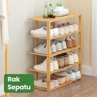 Muzy Rak Sepatu Rak Gantung Rak Susun Tempat Lemari Rak Portable HRS203