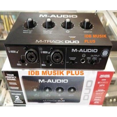 Soundcard Recording M Audio M Track Duo M Audio