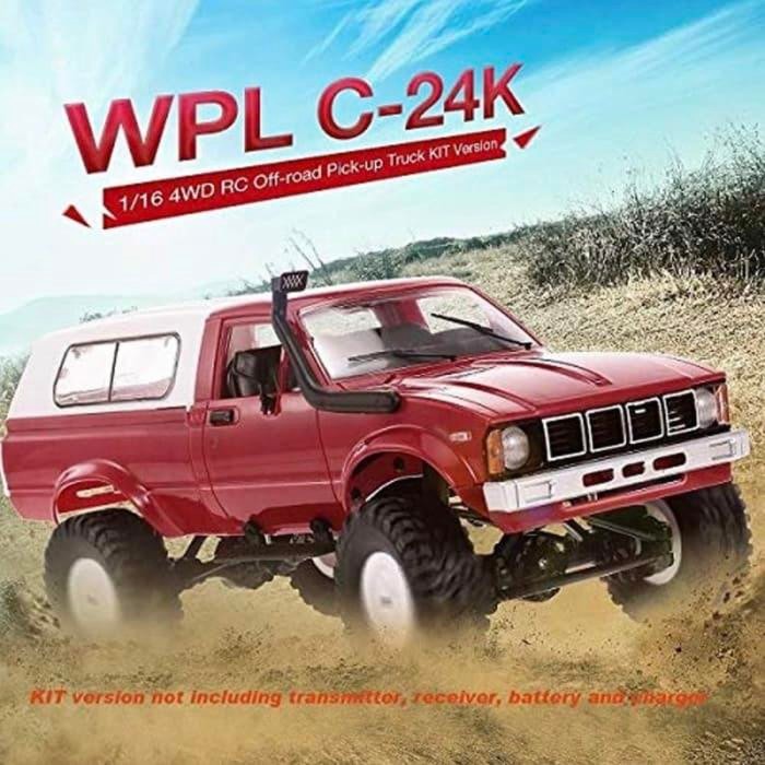 WPL C24K C-24K 1/16 4WD Military Truck RC Car KIT Ver
