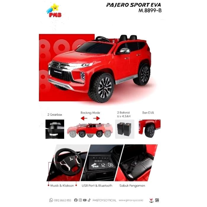 Mainan Mobil Anak/Mobil Aki/Mobil remot/Mobil Pajero