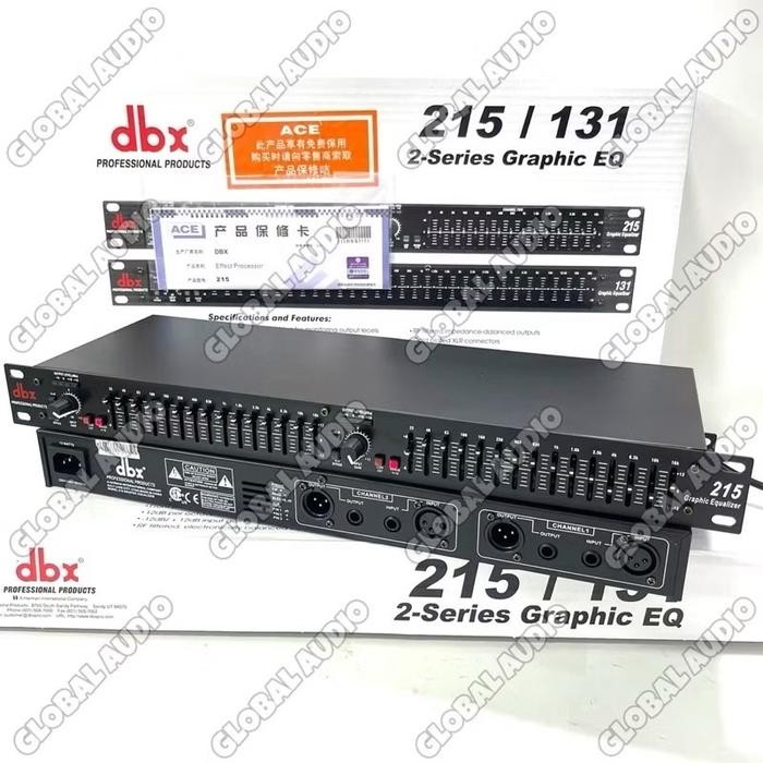 Equaliser DBX 215 / 131 2 Series dbx215 dbx131 equaliser Bagus Murah ( Bisa )