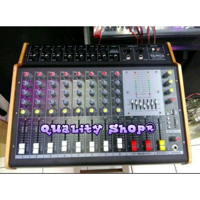 power mixer profesional targa 8 channel usb equalizer