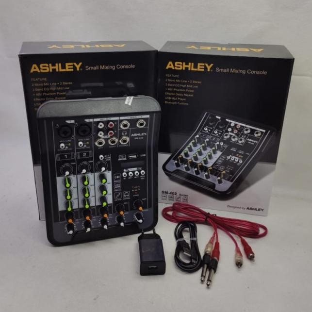 mixer ashley sm 402 bisa soundcard