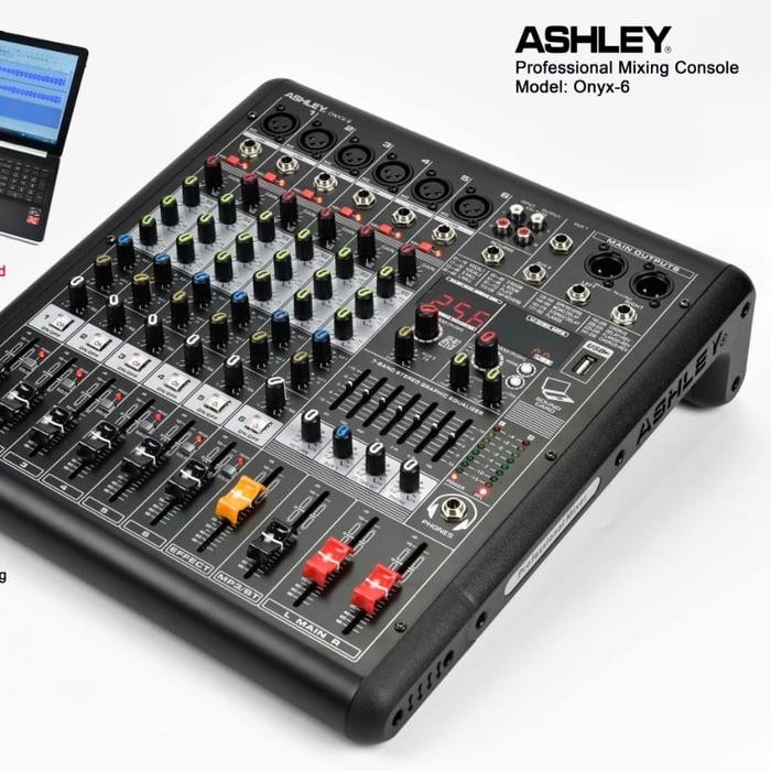 Mixer Ashley 6 Channel Onyx-6