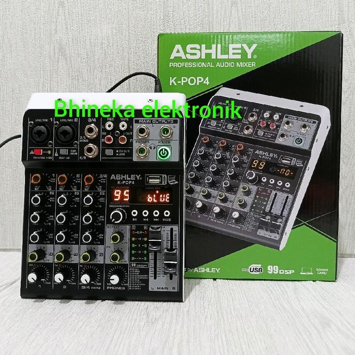 mixer ashley kpop4 / kpop 4 mixer 4 channel bluetooth