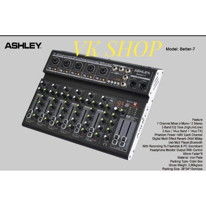 MIXER ASHLEY BETTER 7/BETTER7/BETTER-7