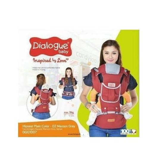 Dialogue Baby Gendongan Bayi Hipseat Plain Color DGG1007