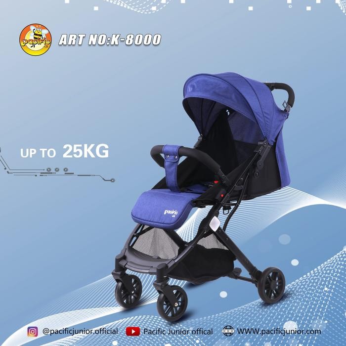 STROLLER MURAH CABIN SIZE ONE HAND FOLDED PACIFIC K8000