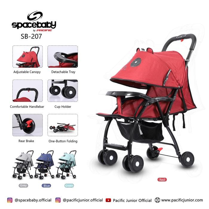 SPACE BABY Baby Stroller Kereta bayi SB 207
