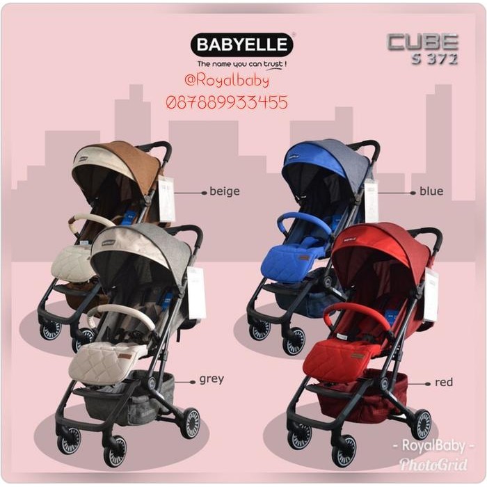 STROLLER BABYELLE CUBE S372