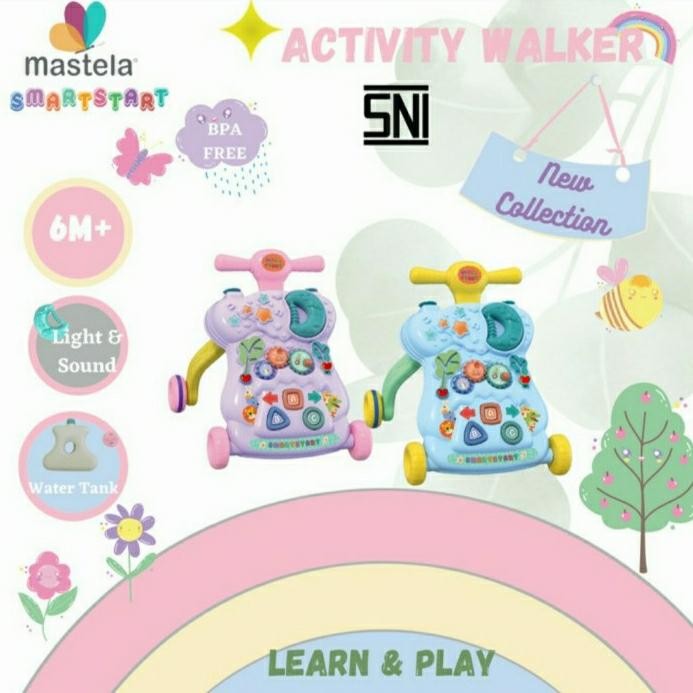 Mastela Activity Walker Push Walker