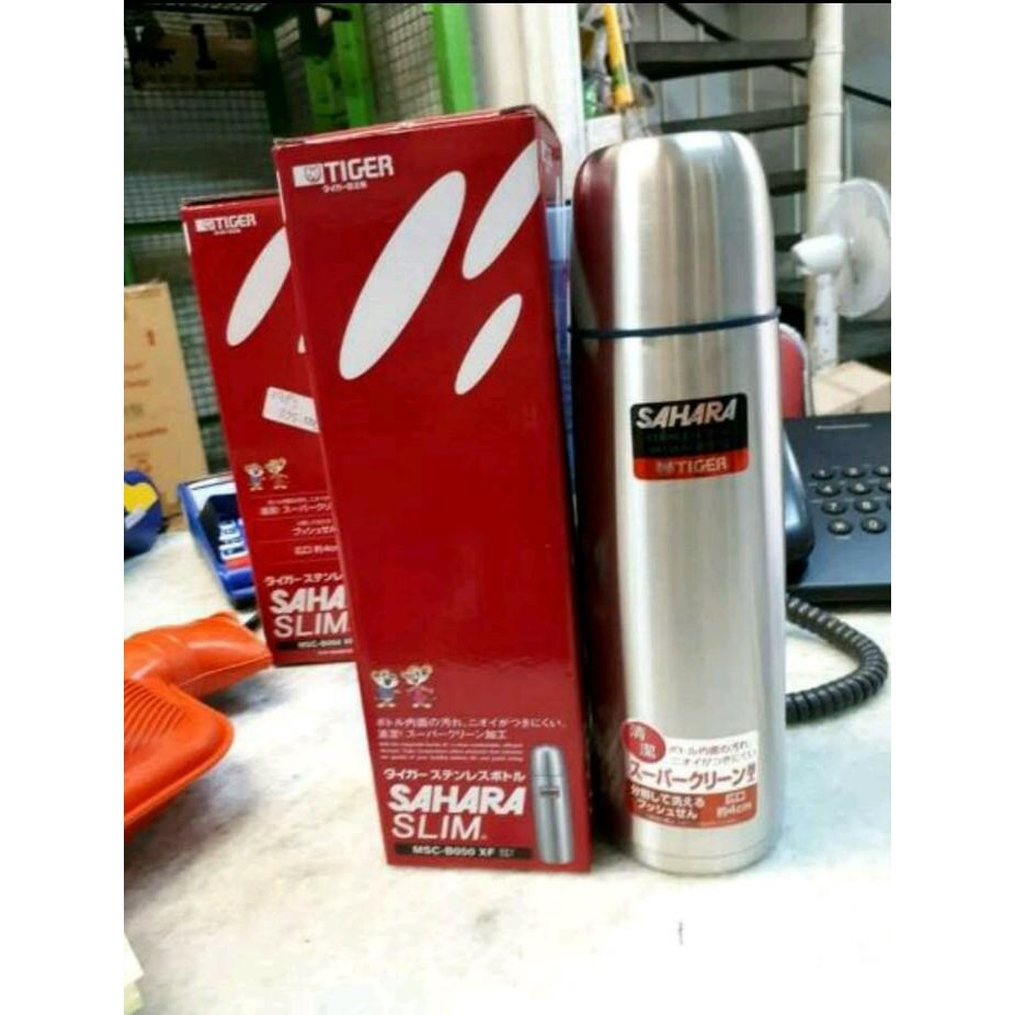 Termos Tiger Sahara Slim 500ml Air panas tahan 24 jam 0.5L