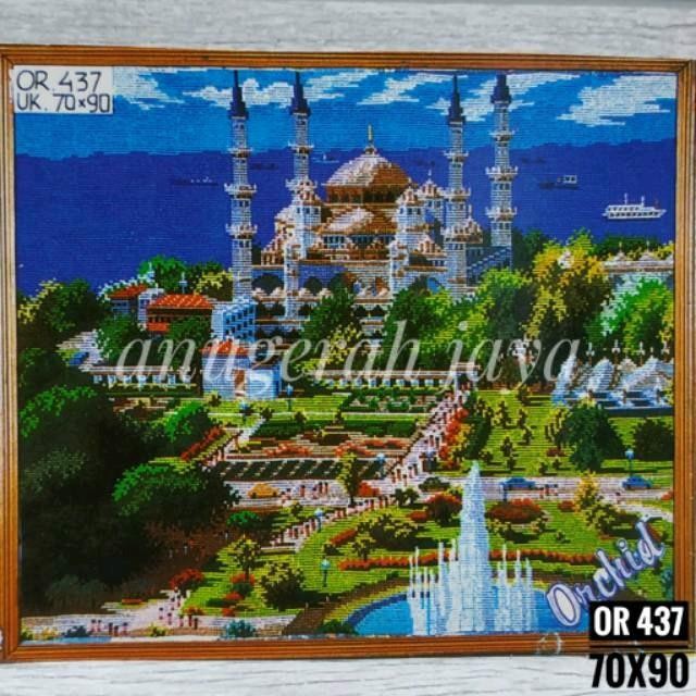 Paket Sulam Strimin Kristik Orchid No 437 *