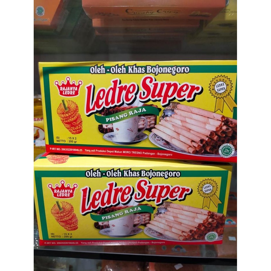 

TERMURAH Ledre Super khas Bojonegoro Makanan Ringan Jajanan Pisang Raja READY STOCK