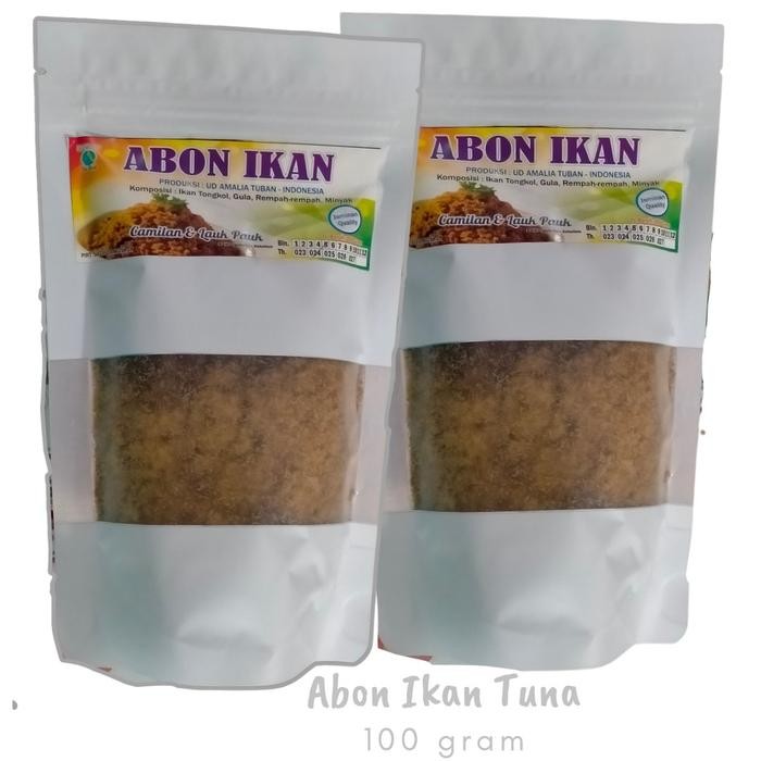 

TERMURAH Abon Ikan Tuna Khas Tuban Camilan, Makanan, Food Snack Cemilan Keripik Kering Pedas Asin