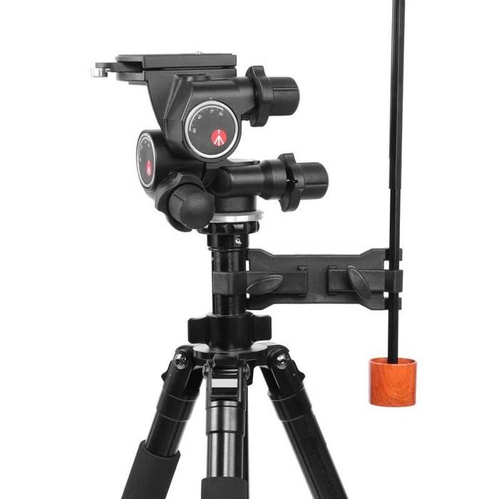 Holder Payung Pegangan Tripod Hitam Klip Bracket Payung Tripod