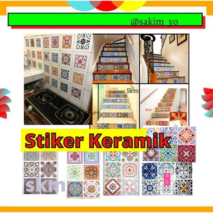 Wallsticker Keramik Stiker Lantai wallpaper Tegel TF 007-TF 0221