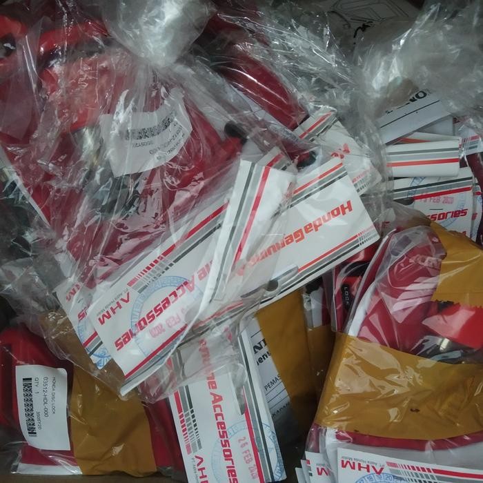 Gembok Motor/Kunci Cakram Anti Maling/Honda Original