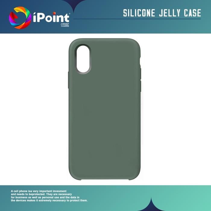 Case iPhone XR Silicone Jelly Dengan Bludru Non Full best seller