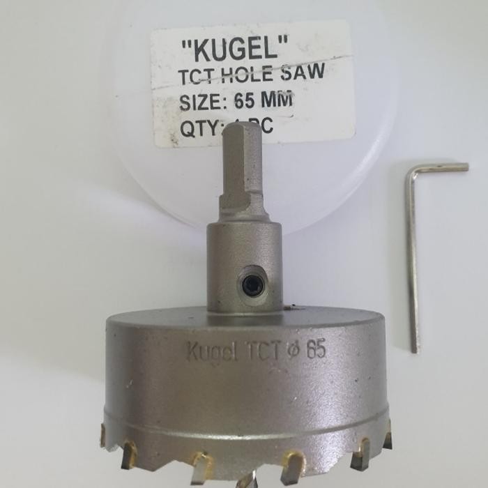 Murah Hole Saw Tct 65Mm Kugel/Mata Bor Stainless 65Mm