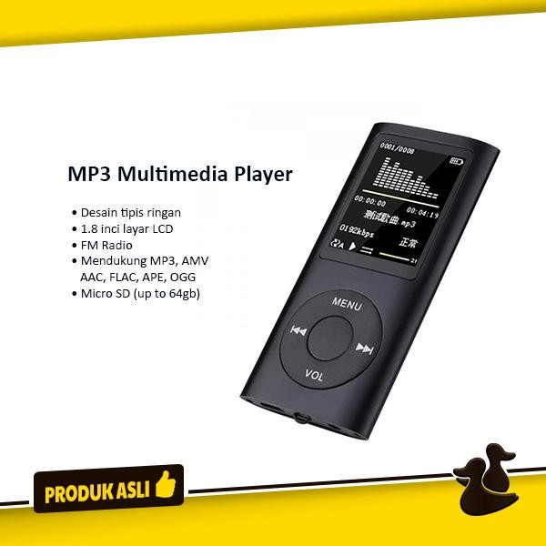 DAP Portable Audio Player MP3 Player Mini Digital LCD FM Radio