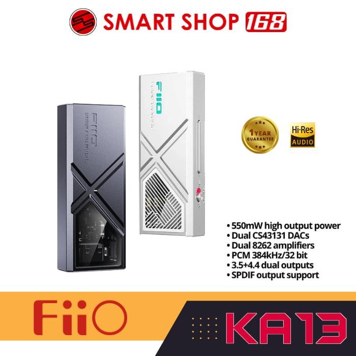 Cuci Gudang Fiio Ka13 / Ka 13 Dual Cs43131 Portable Dac And Headphone Amplifier