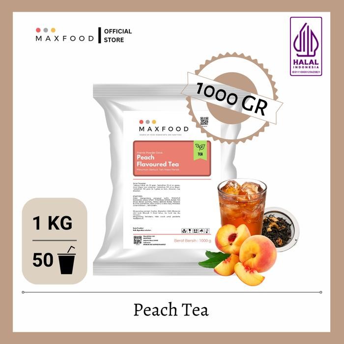 

[1Kg] Bubuk Minuman Teh Rasa Persik / Premix Peach Tea