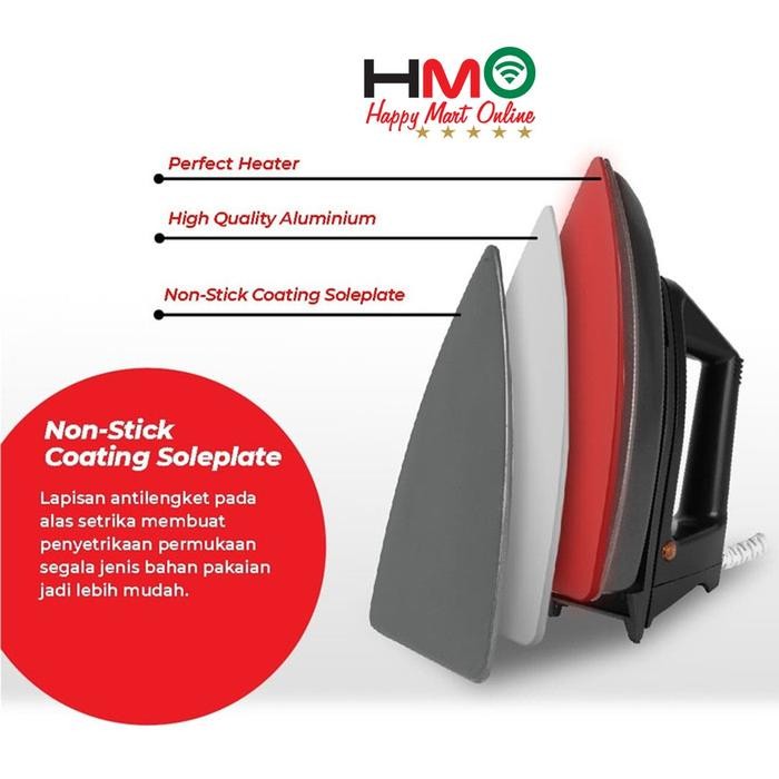 Maspion Setrika Listrik Ex-1000 Maspion Ex 1000 Ex1000 Electric Iron