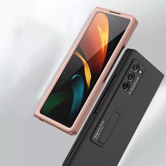 Case Samsung Galaxy Z Fold 2 Matte Magnetic Stand Case Gkk Ori Fold2