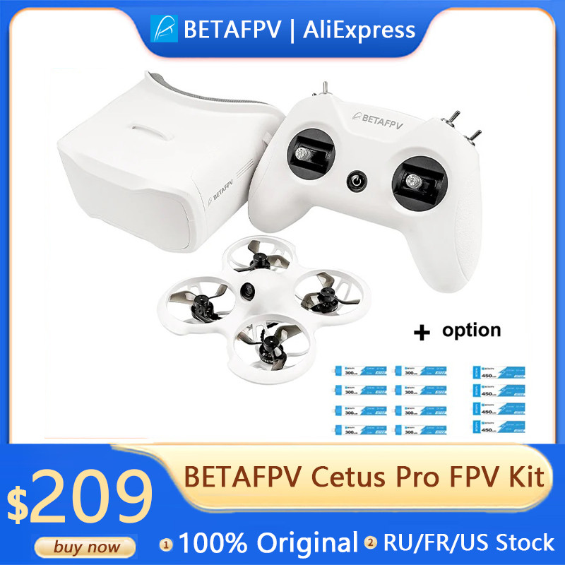 BETAFPV Cetus Pro FPV Kit Indoor Racing Drone Brushless Quadcopter VR