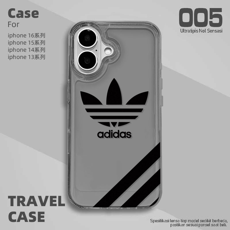 Aesthetic Anti Shock Adidas Cowok Casing Vivo IQOO Z11 Z11X T5 Pro 5G Y11d Y31d Pro Y05 V70 Fe iQOO 