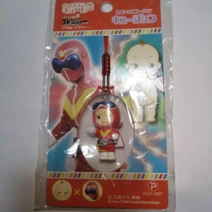 kewpie rose O'Neill figure boneka bayi lucu himitsu sentai power ranger goranger akaranger - merah 1