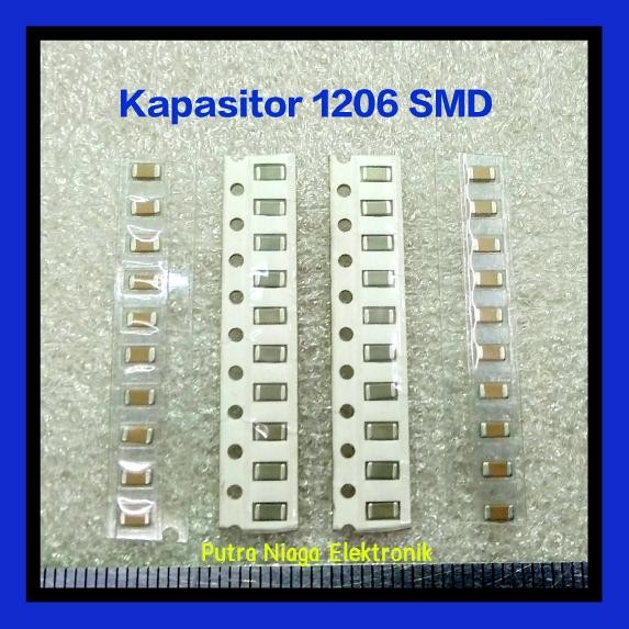 Kapasitor SMD 1206 47N 100N 47NF 100NF 473 104 47 100 N NF *