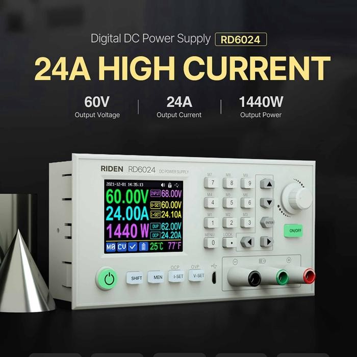 Module Power Supply Adjustable DC 24A 60V - Riden RD6024 *