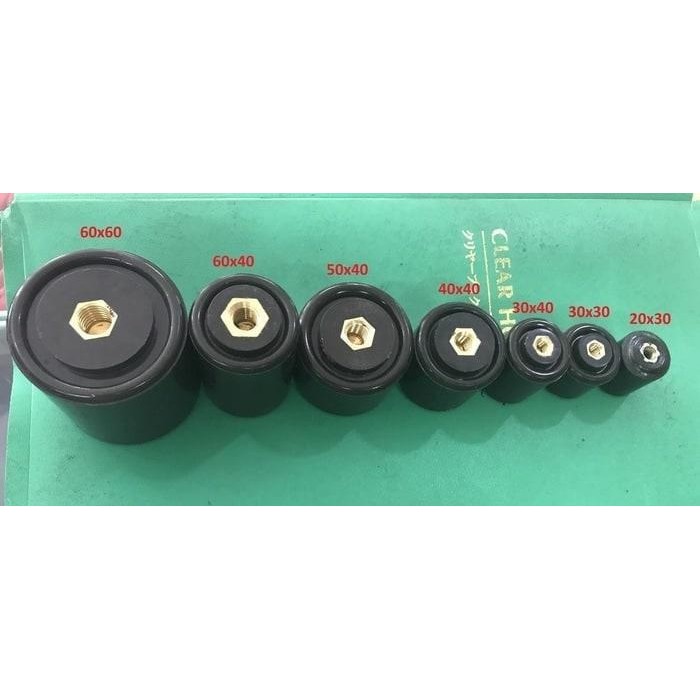 Isolator Keramik 20x30 Hitam / Isolator Keramic / Isolator Ceramic *