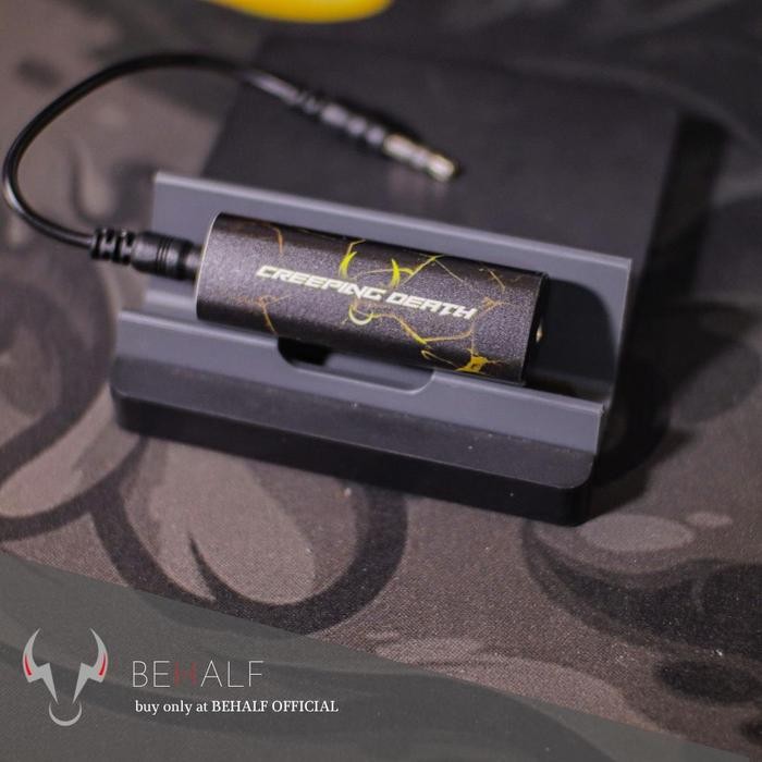BEHALF CREEPING DEATH Noise Isolator Penghilang Noise Dengan Desain Khusus Untuk Kabel Aux Elgato