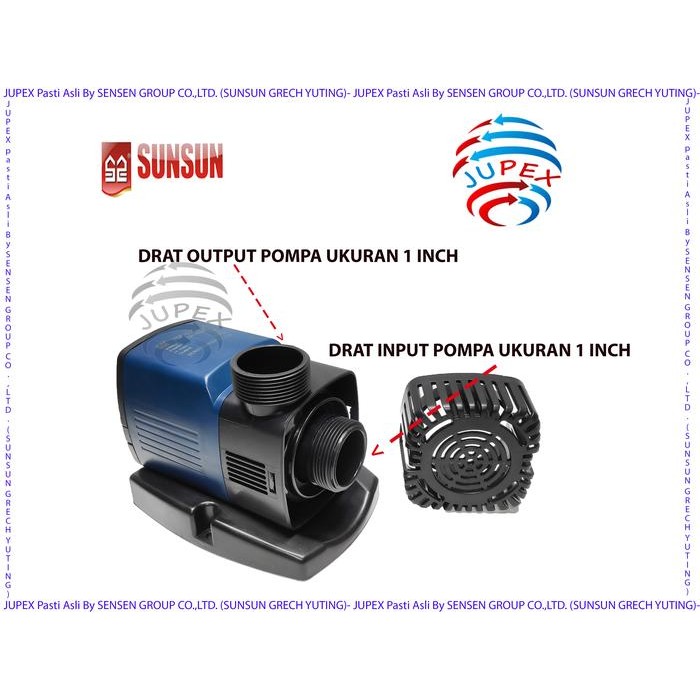 WATER PUMP SUNSUN JTP 3800 POMPA IKAN KOLAM AQUARIUM KOLAM HYDROPONIK