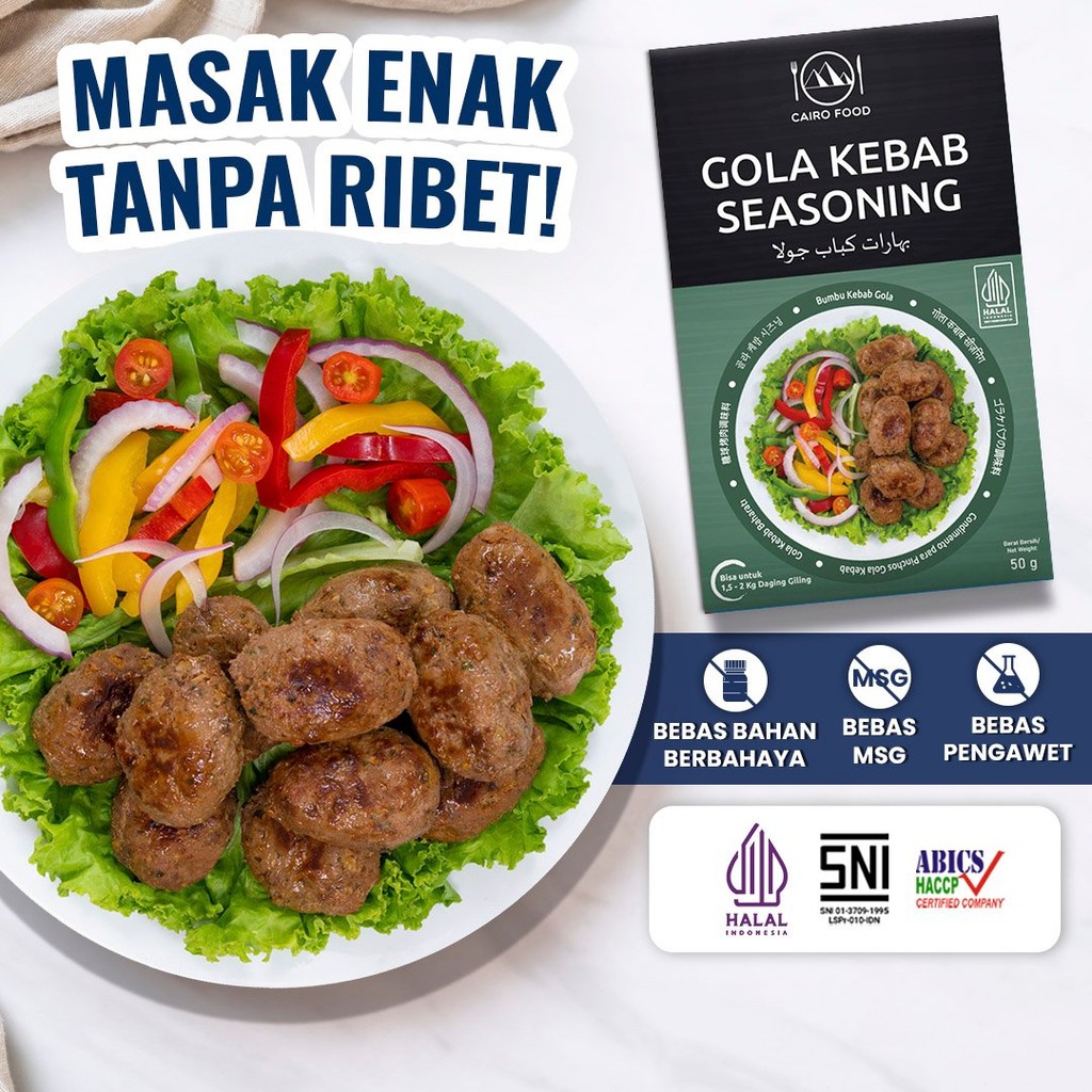 

Bumbu Gola Kebab Sehat - Cairo Food