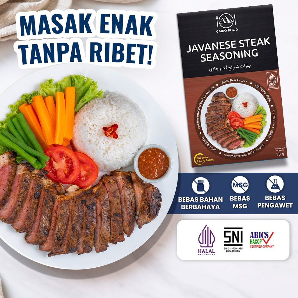 

Bumbu Steak ala Jawa Sehat - Cairo Food