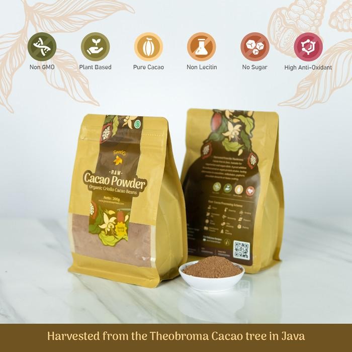 

(Expert) Cocoa Powder 1kg / Finestco Pure Dark Cacao Powder Signature