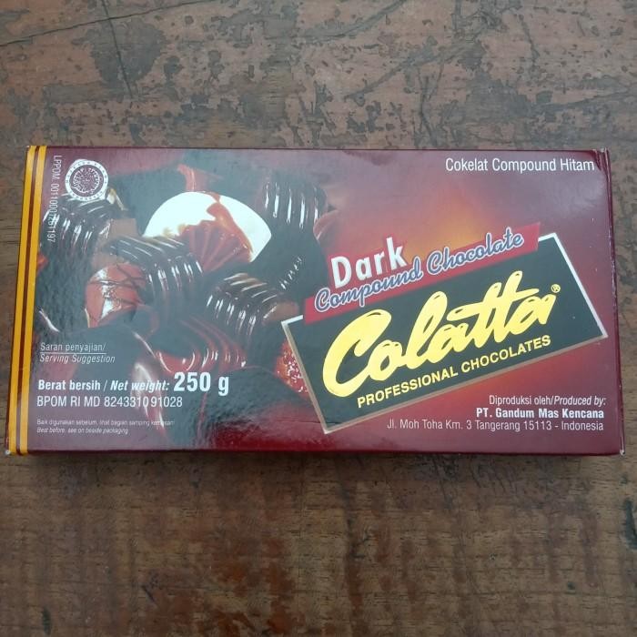 

(Expert) coklat compound colatta dark 250gr