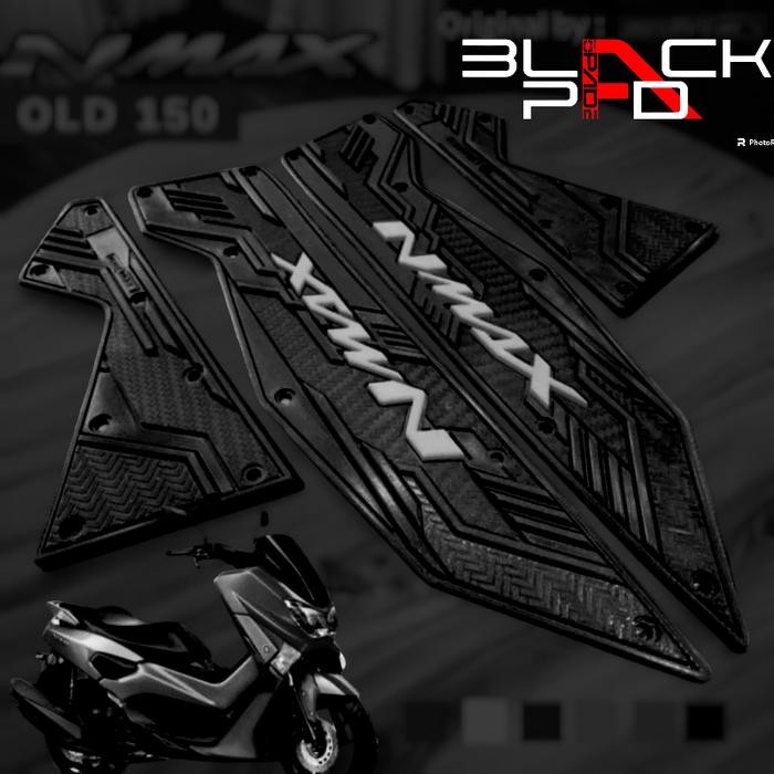 karpet pijakan kaki nmax old 2015-2019 karpet nmax BLACK EDITION