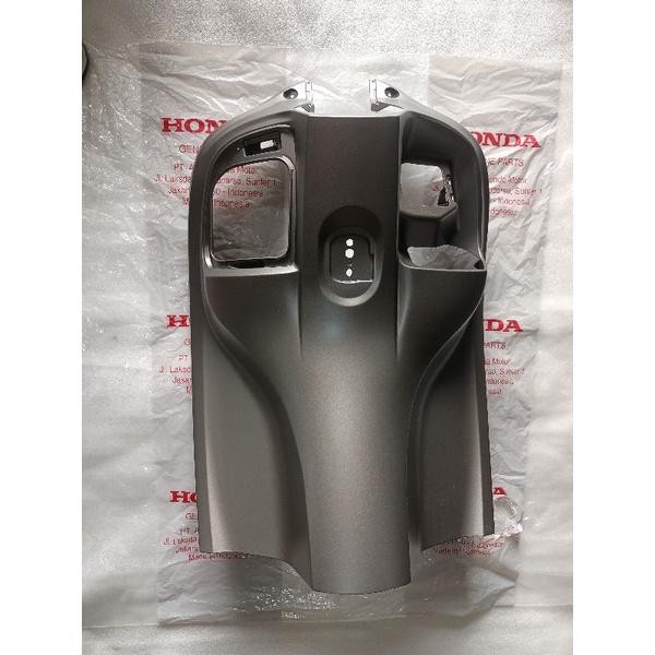 Cover Inner dasbor Legshield Scoopy new Esp K2f 2021 2022 Brown matte