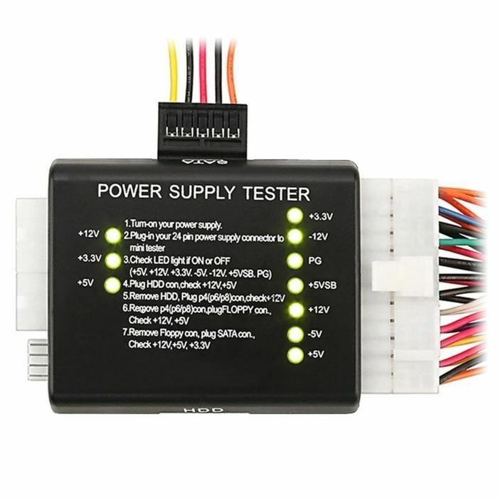 Power Supply Tester Alat Cek Power Supply