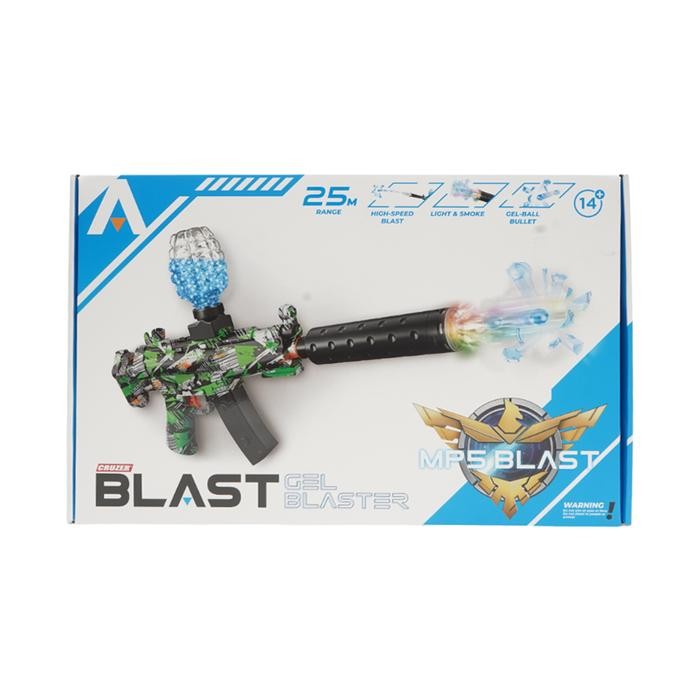 Promo Cruzer Blast Gel Blaster Mp5 Sound & Light - Mix