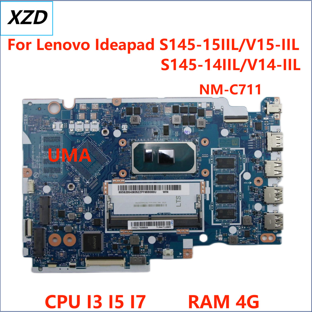 GS44D/GS54D NM-C711 Mainboard For Lenovo IdeaPad S145-14IIL S145-15IIL V14-IIL V15-IIL Laptop Mother